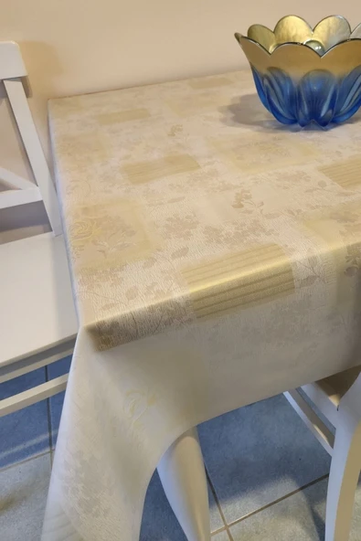 Ithal Pvc Muşamba - Desenli Silinebilir Masa Örtüsü ürün görseli