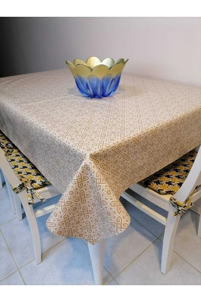 Elyaflı Pvc Muşamba - Desenli Silinebilir Masa Örtüsü - Resim 2