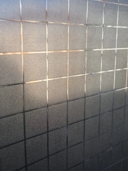 Cam Filmi Kaplama Statik Folyo  Buzlu Desenli Duşa Kabin Pencere Ofis Dekorasyon - Resim 2