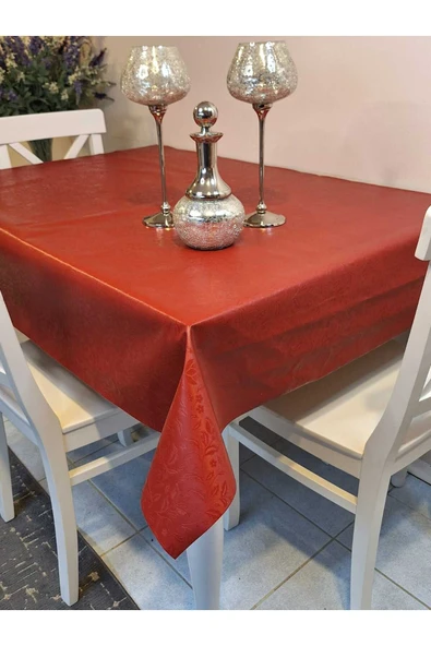 Elyaflı Pvc Muşamba - Desenli Silinebilir Masa Örtüsü ürün görseli