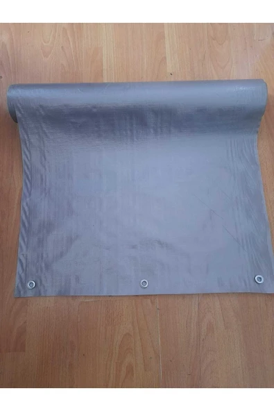 75X150cm GRİ PİLSA BALKON BRANDASI(İSTEDİĞİNİZ ÖLÇÜ KADAR ADETİ ÇOĞALTABİLİRSİNİZ ) - Resim 2