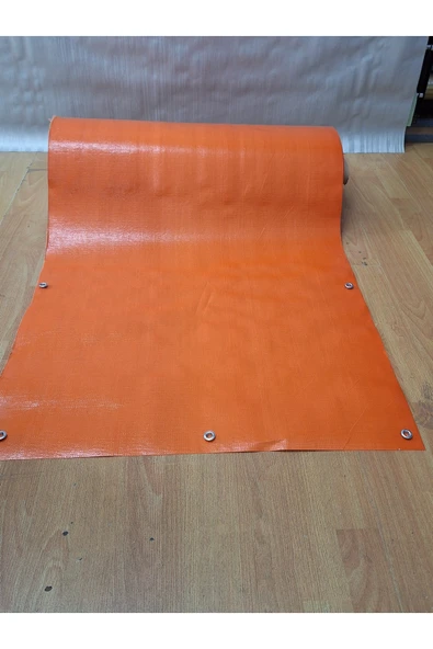 75 x 150cm Turuncu Pilsa Balkon Brandası(istediğiniz Ölçü Kadar Adeti Çoğaltabilirsiniz ) - Resim 2