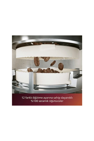 EP5441/50 Tam Otomatik Espresso Makinesi Siyah - Resim 6