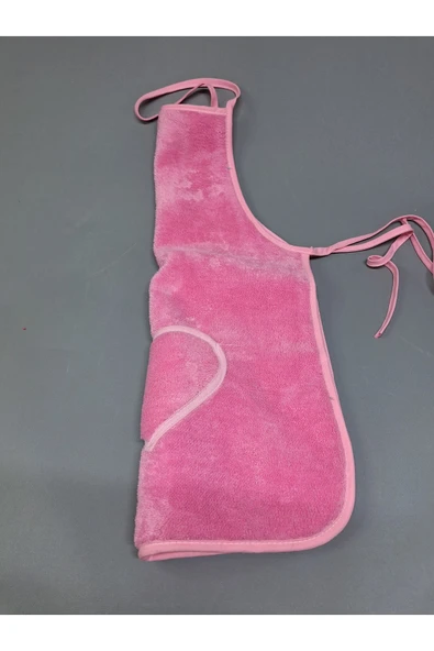 PELUŞ MUTFAK ÖNLÜĞÜ  / SU GEÇİRMEZ  A Pembe - Resim 3