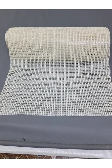 Pvc Küpür Dantel Raf Ve Dolap Örtüsü Runner  (krem) ürün görseli