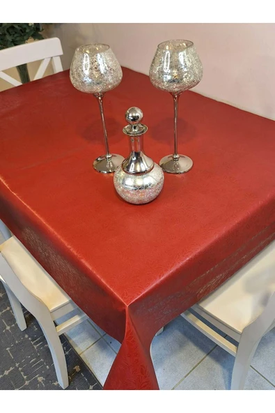 Elyaflı Pvc Muşamba - Desenli Silinebilir Masa Örtüsü - Resim 3