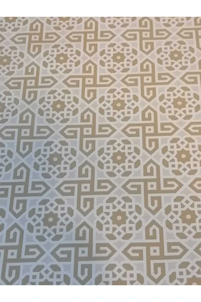 Elyaflı Pvc Muşamba - Desenli Silinebilir Masa Örtüsü - Resim 4
