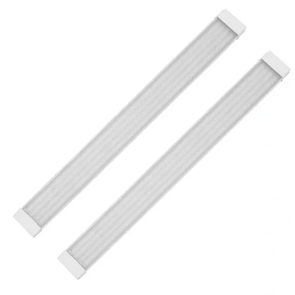 Zmr 80w 120 Cm Kristal Beyaz Led Bant Armatür 6500k 2'li Paket ürün görseli 1