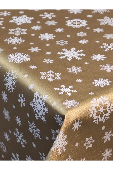 Elyaflı Pvc Muşamba - Desenli Silinebilir Masa Örtüsü (DORE) - Resim 6