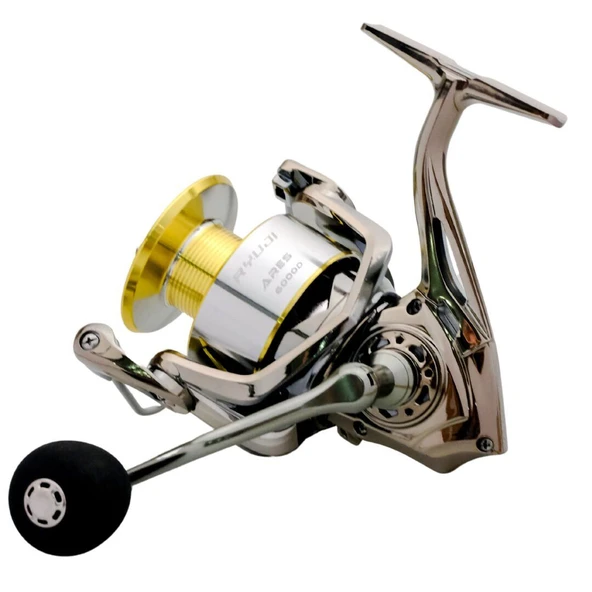 Ryuji Ares 5000D 5+1 Bilyalı 4.9:1 Devirli Genel Kullanım Olta Makinesi - Resim 2