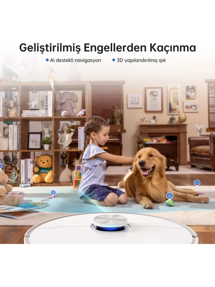Dreame Dreame Bot L10s Ultra Çöp İstasyonlu Akıllı Robot Süpürge - Resim 4