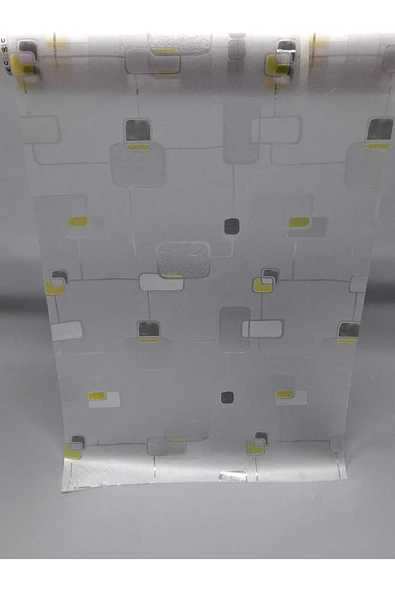 Cam Filmi Kaplama Statik Folyo  Buzlu Desenli Duşa Kabin Pencere Ofis Dekorasyon - Resim 9