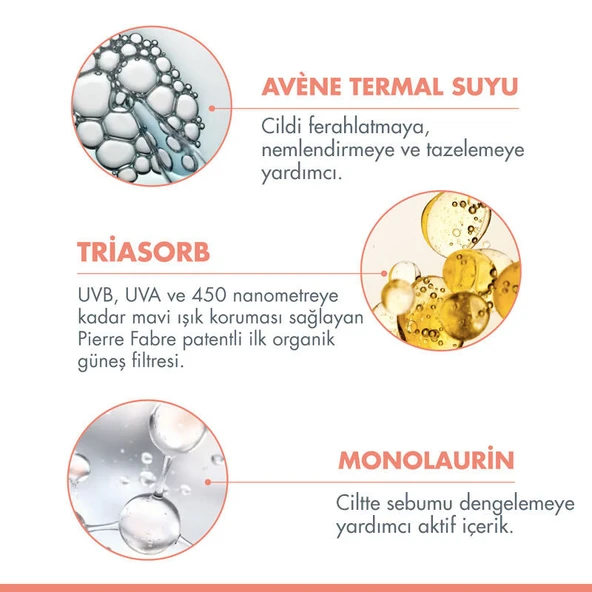 Avene Solaire Cleanance SPF 50+ Yağlı Ciltler için Güneş Koruyucu 50 ml - Resim 4