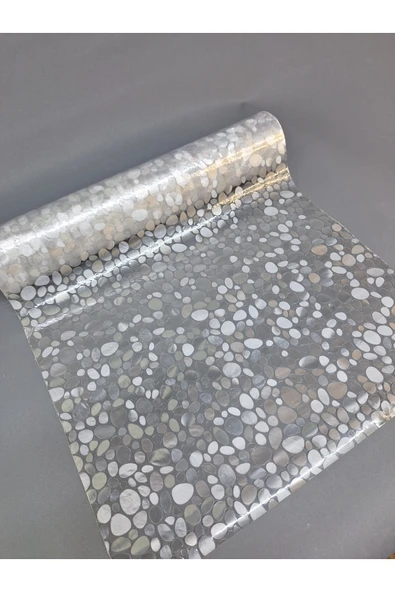 Cam Filmi Kaplama Statik Folyo  Buzlu Desenli Duşa Kabin Pencere Ofis Dekorasyon - Resim 3