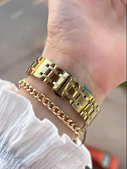 Daniel Klein Çelik Kordon 30 Mt Suya Dayanıklı Kadın Kol Saati+Bileklik BF.GF.10814.3 - Resim 3