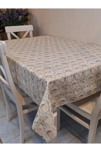İthal Silinebilir Masa Örtüsü – Kaymaz Tabanlı PVC Muşamba - Resim 5