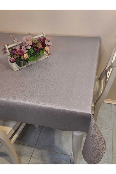 Elyaflı Pvc Muşamba - Desenli Silinebilir Masa Örtüsü - Resim 2
