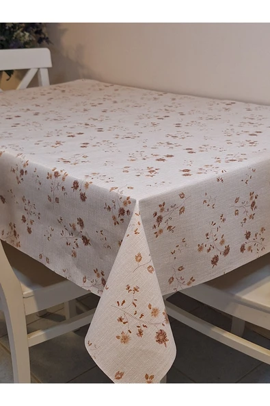 Elyaflı Pvc Muşamba - Desenli Silinebilir Masa Örtüsü ( YEŞİL) - Resim 12