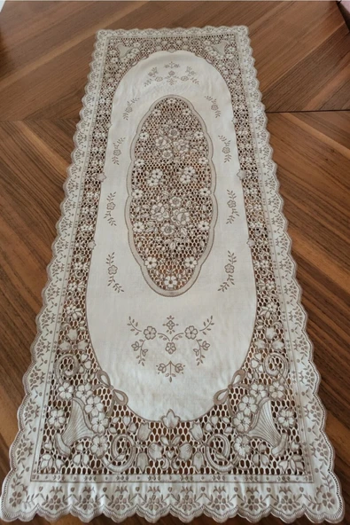 Pvc Runner Ve Sehpa Üstü Servislik 80*40 Cm - Resim 2