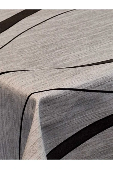 Elyaflı Pvc Muşamba - Desenli Silinebilir Masa Örtüsü - Resim 6