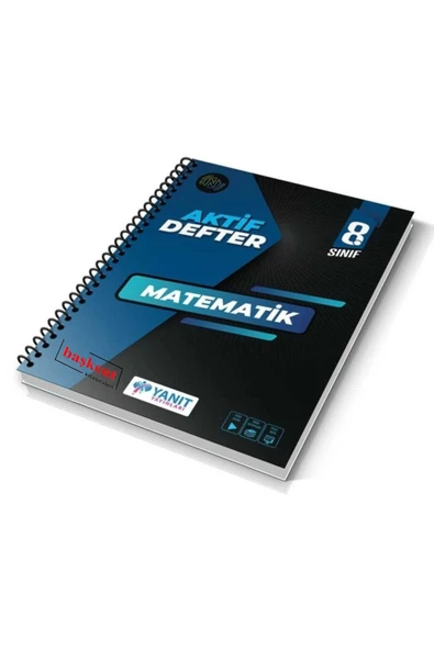 8.SINIF MATEMATİK AKTİF DEFTER ürün görseli