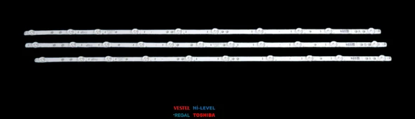 TOSHIBA 43UA3A63DT,  VESTEL 43U9500, SEG 43SBU710 TOSHIBA 43UL3B63DT, DLED TV43R754U , 43R754UA9, 43R855U , 43U9600,  43U9510, 43UL2063DT, 43580DLB, 43U2963DA,TECHWOOD 43U904  TV LED BAR ürün görseli 1