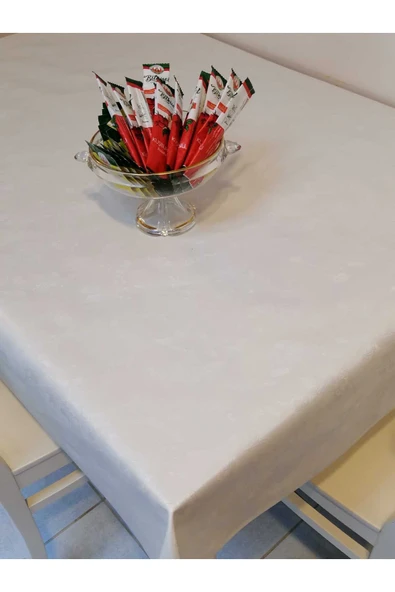 Elyaflı Pvc Muşamba - Desenli Silinebilir Masa Örtüsü - Resim 4