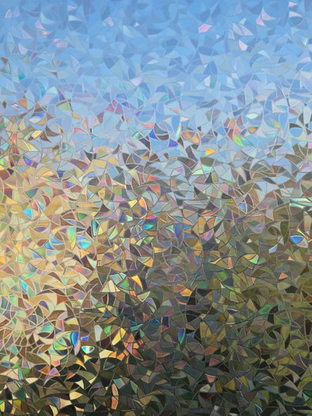 Cam Filmi Kaplama Statik Folyo  Buzlu Desenli Duşa Kabin Pencere Ofis Dekorasyon ürün görseli