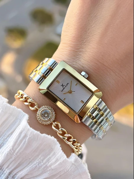 Daniel Klein Çelik Kordon 30 Mt Suya Dayanıklı Kadın Kol Saati+Bileklik BF.GF.10821.6 ürün görseli