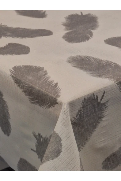 İthal Silinebilir PVC Masa Örtüsü – Kaymaz Tabanlı, Kumaş Görünümlü PVC Masa Örtüs - Resim 11