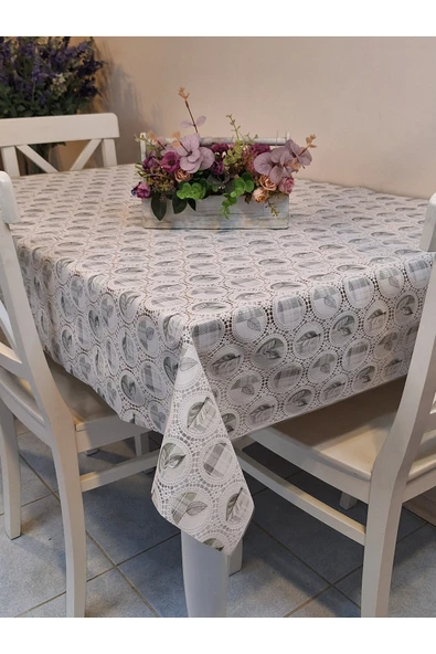 İthal Silinebilir Masa Örtüsü – Kaymaz Tabanlı PVC Muşamba - Resim 8