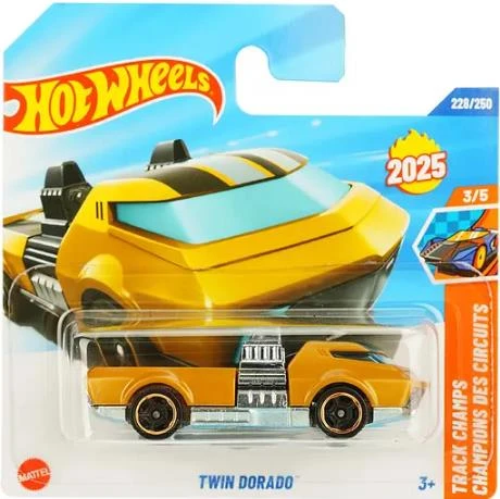 Hot Wheels Tekli Arabalar Twin Dorado HYW49 (Track Champs) ürün görseli