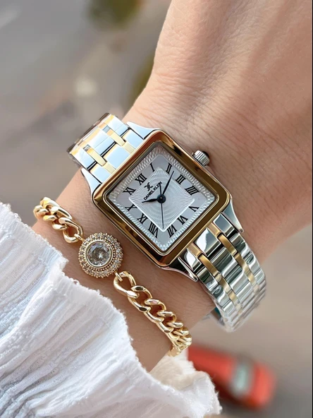 Daniel Klein Çelik Kordon 30 Mt Suya Dayanıklı Kadın Kol Saati+Bileklik BYN.10814.4 ürün görseli