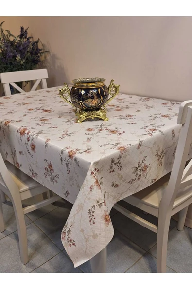 Elyaflı Pvc Muşamba - Desenli Silinebilir Masa Örtüsü ürün görseli