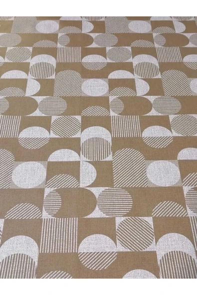 Elyaflı Pvc Muşamba - Desenli Silinebilir Masa Örtüsü - Resim 5