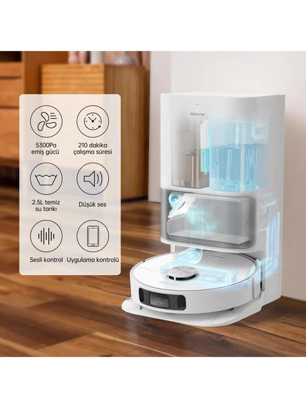 Dreame Dreame Bot L10s Ultra Çöp İstasyonlu Akıllı Robot Süpürge - Resim 2