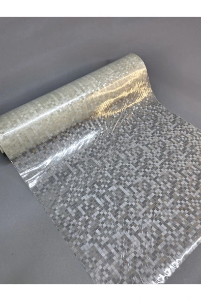 Cam Filmi Kaplama Statik Folyo  Buzlu Desenli Duşa Kabin Pencere Ofis Dekorasyon - Resim 6