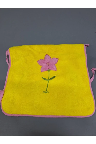 PELUŞ MUTFAK ÖNLÜĞÜ  / SU GEÇİRMEZ  Pembe / Yeşil - Resim 5