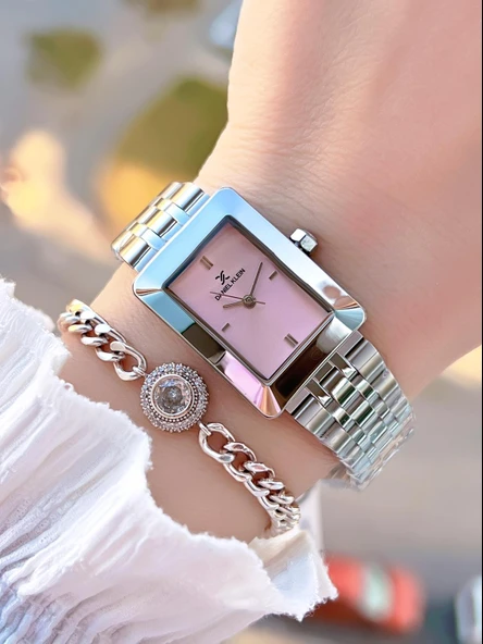 Daniel Klein 2 Yıl Garantili Çelik Kordon 30 Mt Suya Dayanıklı Kadın Kol Saati+Bileklik BFF.10821.2 ürün görseli