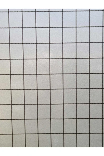 Statik Cam Filmi Kare Desenli Folyo – Duşa Kabin, Pencere ve Ofis Dekorasyon Kaplaması - Resim 3