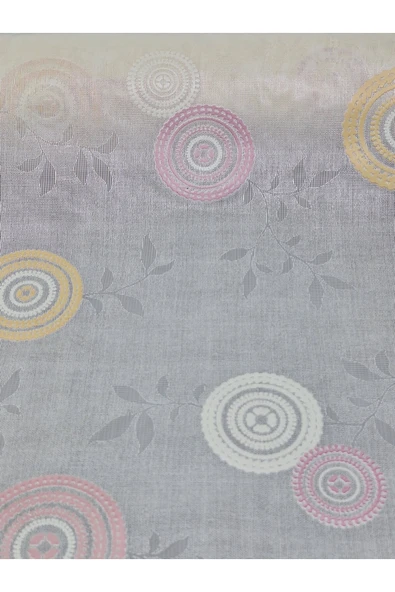 PVC KÜPÜR DANTEL RAF VE DOLAP ÖRTÜSÜ RUNNER  (PEMBE) - Resim 2