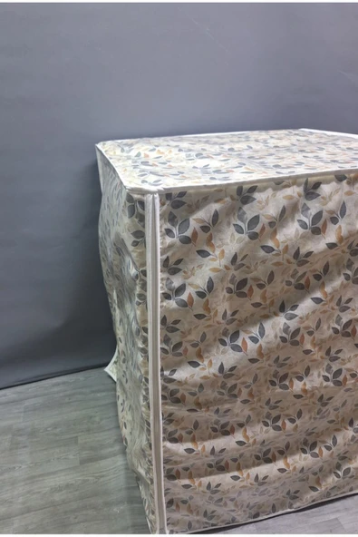 Kumaş Dokulu PVC Çamaşır & Kurutma Makinesi Örtüsü – Su Geçirmez, Dayanıklı ve Modern Tasarım - Resim 4