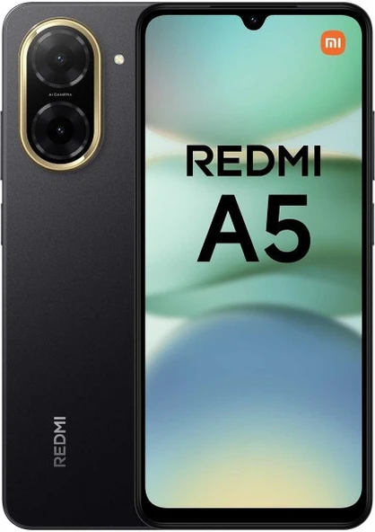 XİAOMİ REDMİ A5 4 RAM 128 GB SİYAH (KVK TÜRKİYE GARANTİLİ) ürün görseli
