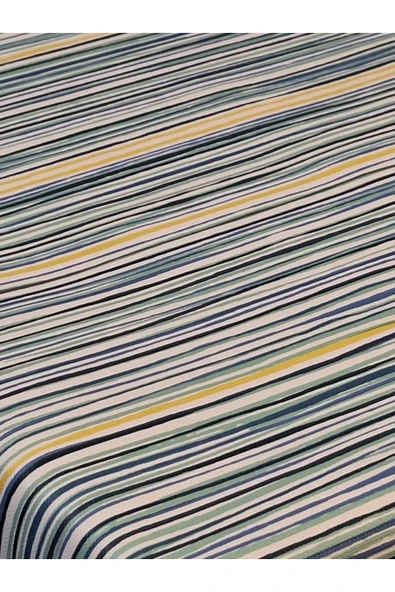 Elyaflı Pvc Muşamba - Desenli Silinebilir Masa Örtüsü (RENKLİ) - Resim 5