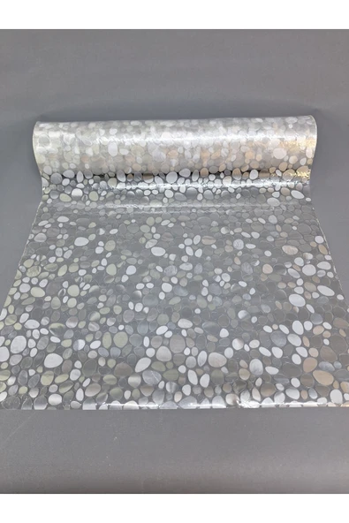 Cam Filmi Kaplama Statik Folyo  Buzlu Desenli Duşa Kabin Pencere Ofis Dekorasyon - Resim 2