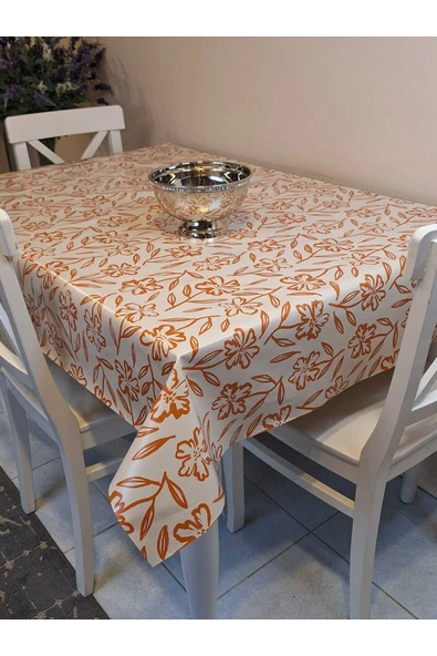 Elyaflı Pvc Muşamba - Desenli Silinebilir Masa Örtüsü ürün görseli