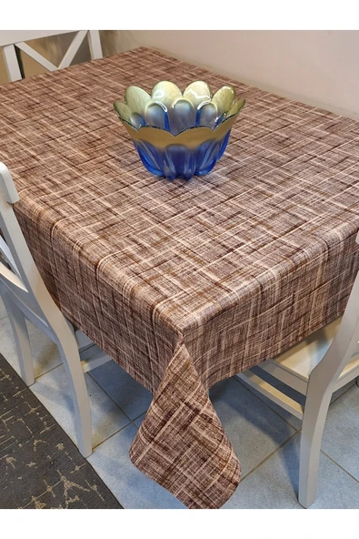 Elyaflı Pvc Muşamba - Desenli Silinebilir Masa Örtüsü ( YEŞİL ) - Resim 10