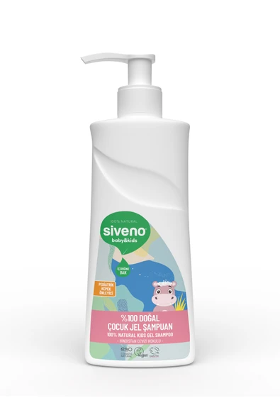 Siveno Doğal Yenidoğan Bebek Çocuk Jel Şampuanı Saç ve Vücut Konak Önleyici 325 ml - Resim 6