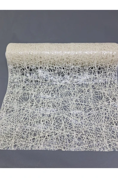 Pvc Küpür Dantel Raf Ve Dolap Örtüsü Runner  (krem) ürün görseli