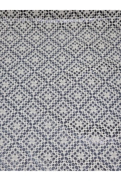 PVC KÜPÜR DANTEL RAF VE DOLAP ÖRTÜSÜ RUNNER - Resim 4